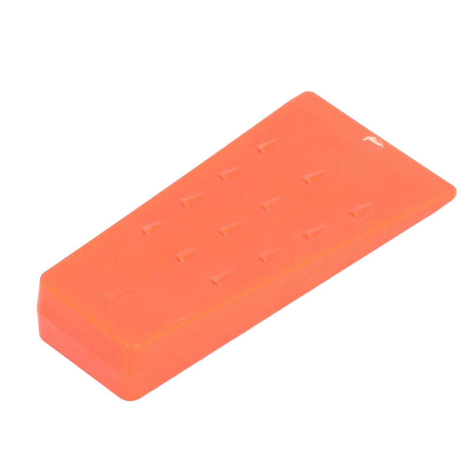 Felling Wedge 5.5 Inch High Impact Resistant Wood Splitting Tree Cutting Wedge Garden Logging Tool Orange