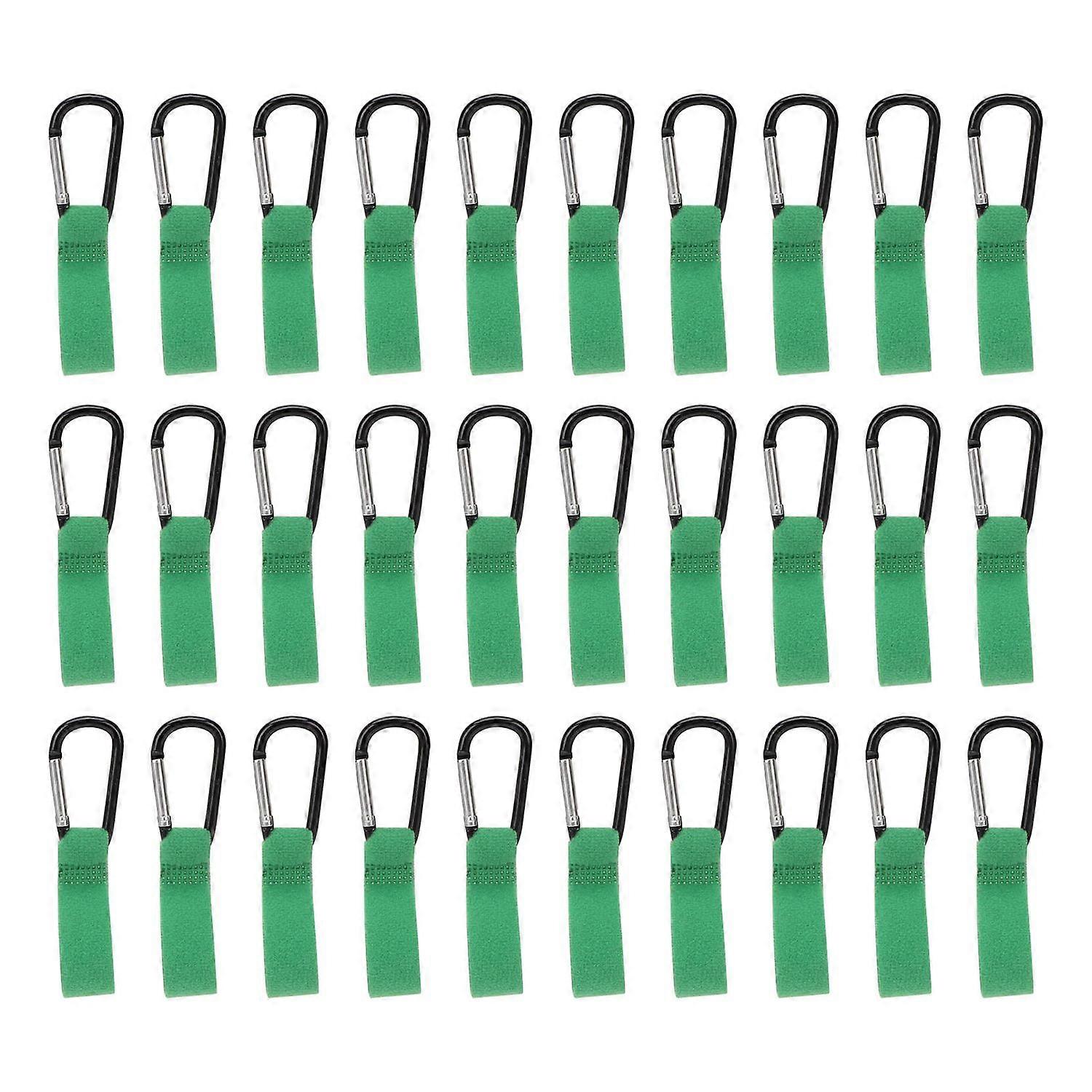 30 Pcs Baby Stroller Hooks High Load Bearing Hook and Loop Stroller Small Hooks Clips for Hanging Di