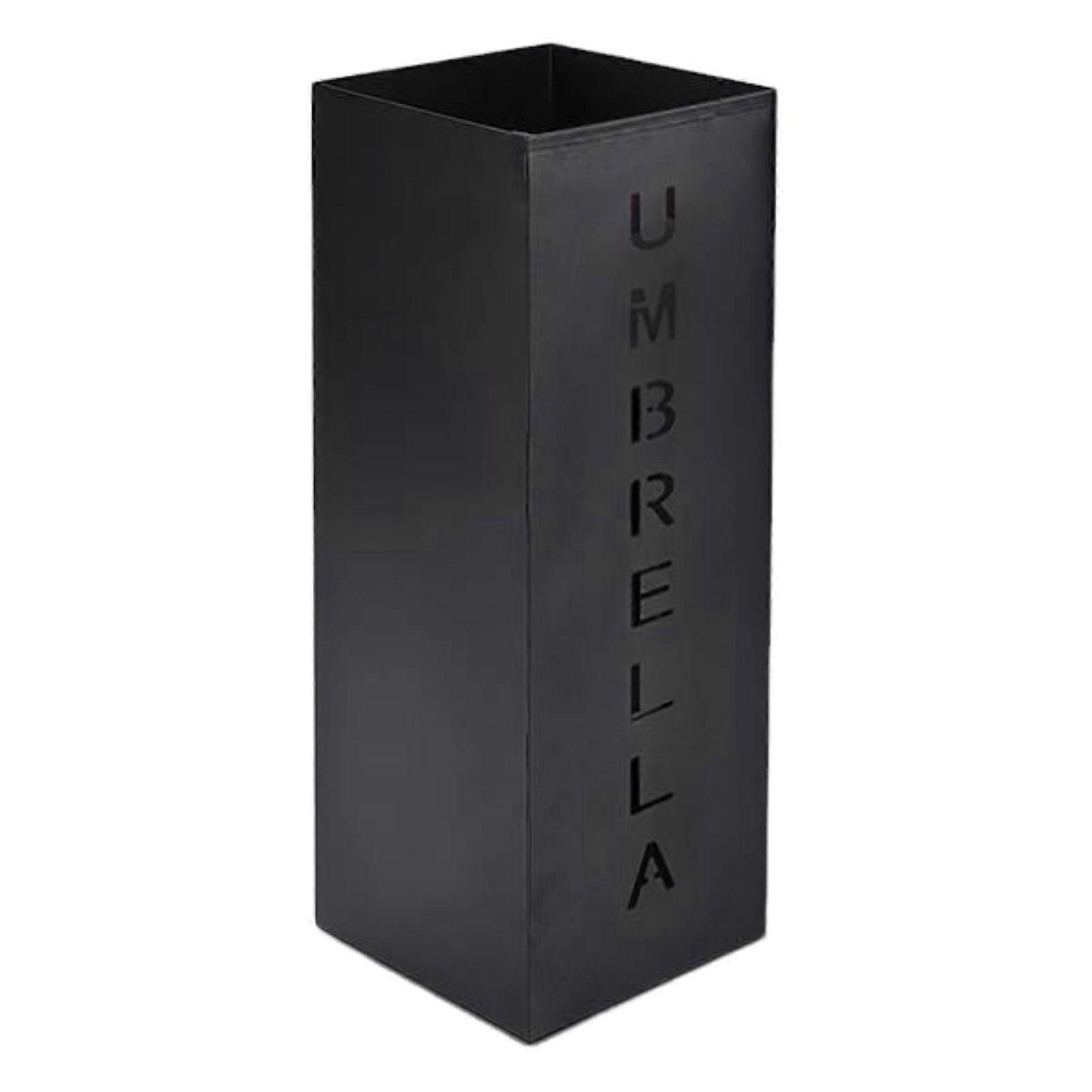 Umbrella Stand Heavy Duty Metal Free Standing Modern Home Office Entry Hallway Folding Long Umbrella Holder Rain Collection Organizer Rack