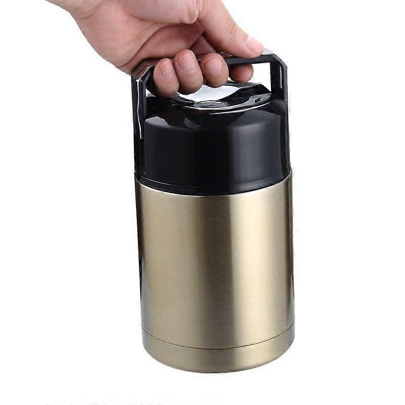 Large Capacity 800ML/1000ML Lunch Box Portable Stainless Steel Food Soup Containers Vacuum Flasks