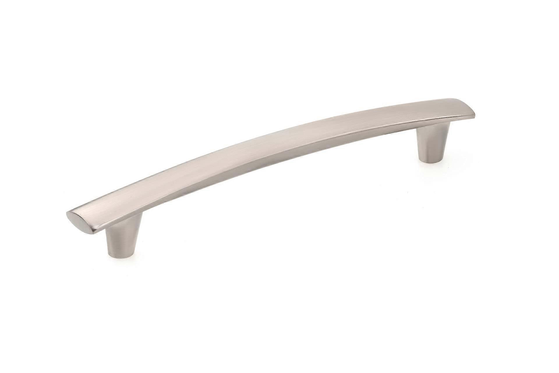 Cabinet and drawer pull handle brushed nickel modern 6 5/16-inch