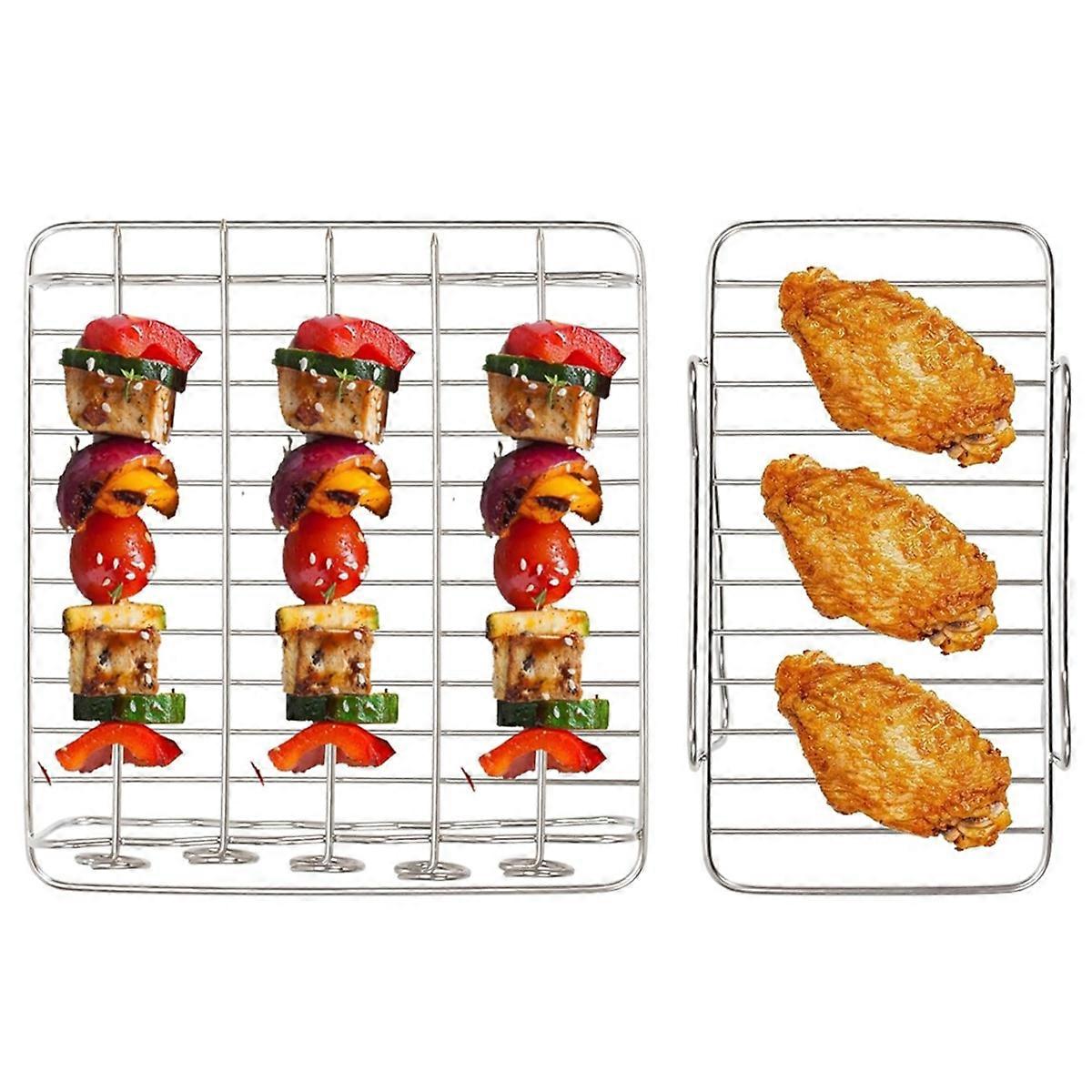 Air Fryer Accessories for Tower T17099, EK5729Lakeland, Easy EY901840 Air Fryer Dual Basket