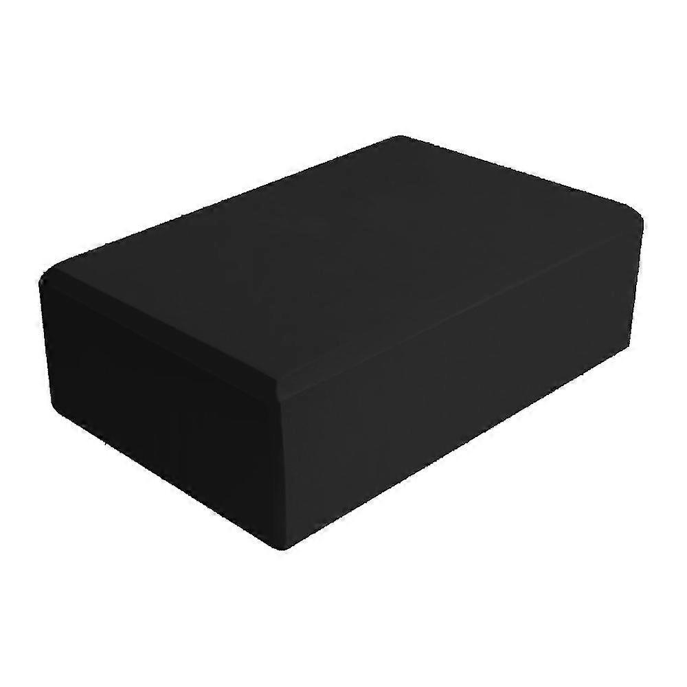 Yoga Block, Supportive Foam Soft Non-Slip Surface for Yoga, Pilates, Meditation-Black