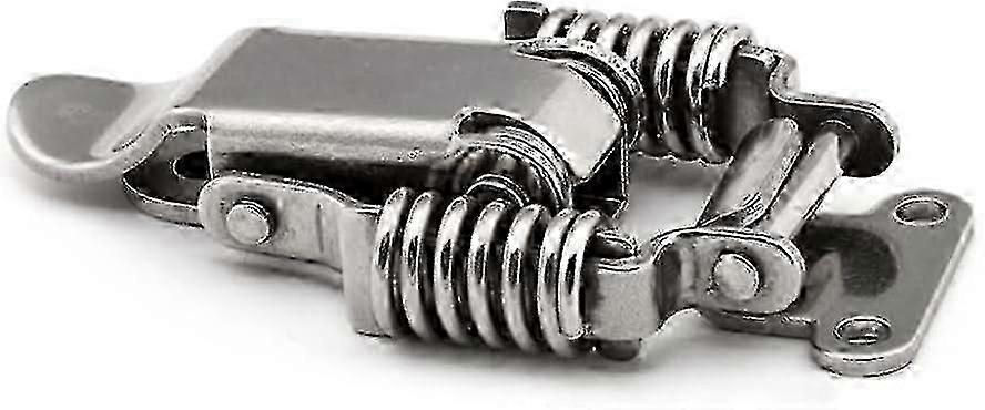 2-Pack Stainless Steel Door Lock Hasp Toggle Latches – Silver, Easy Mount