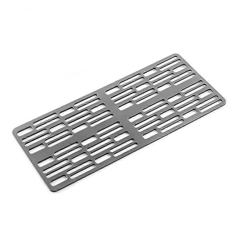 Titanium Camping Grill Plate - Portable BBQ Grate for Outdoor Cooking