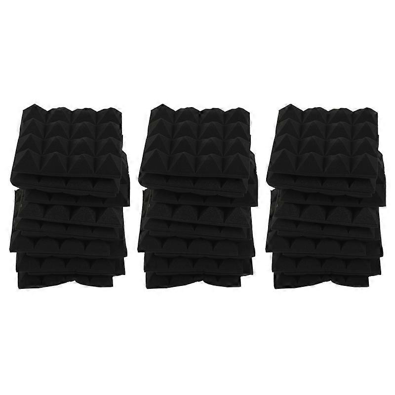 36 Pcs-Sound-Absorbing Foam Sound Absorption Pyramid Studio Wall Panel Treatment