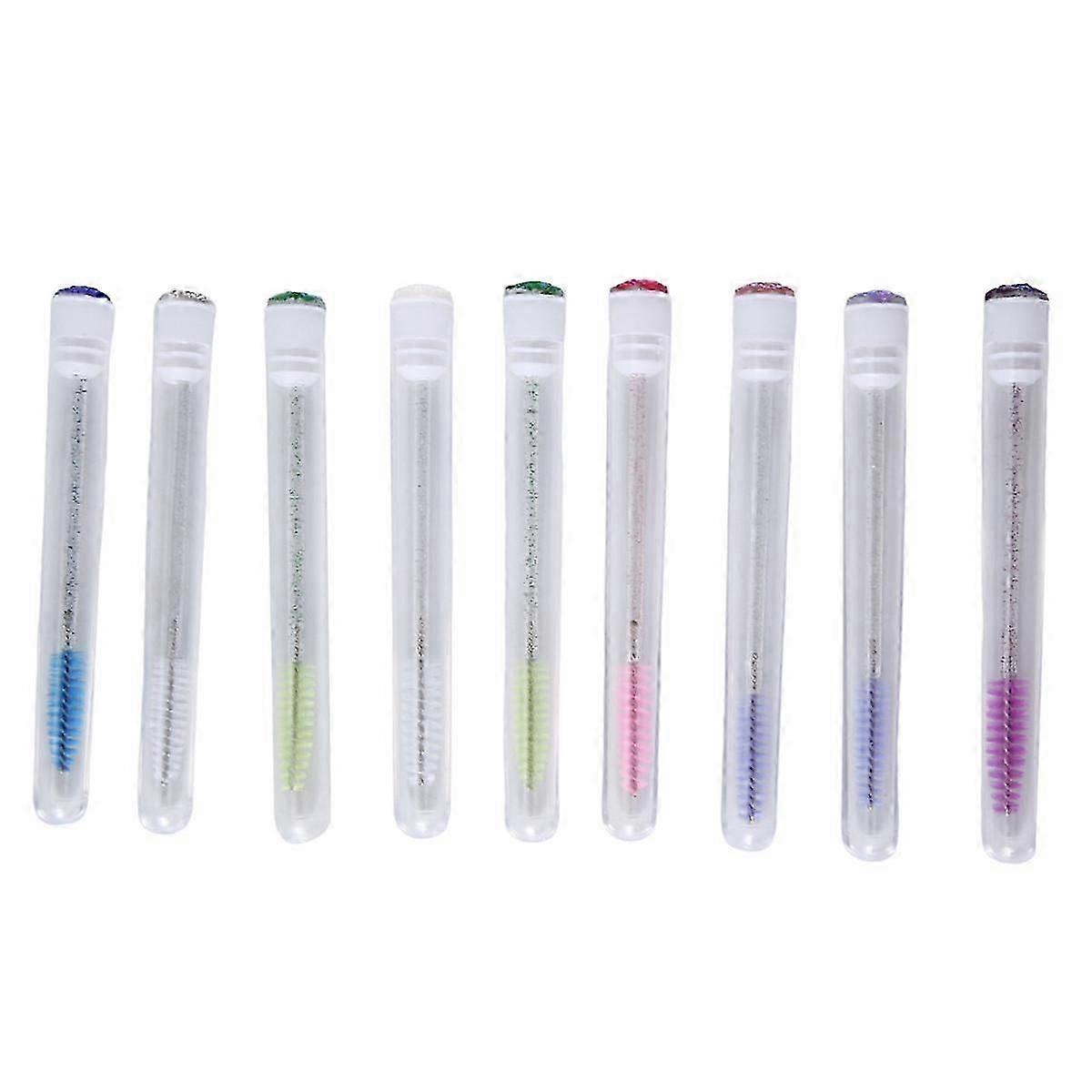 100PCS Reusable Eyelash Brush compatible with Eyelash Extension Make Up Brushes Disposable Eyebrow Brush