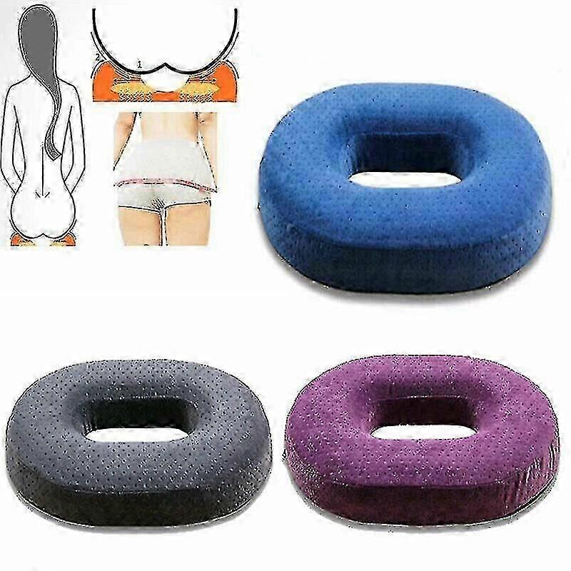Coccyx smärtlindring Memory Foam Ring Ch Seat Cush -i