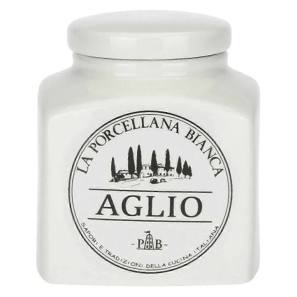 La Porcellana Bianca garlic container 500 ml P01260500A