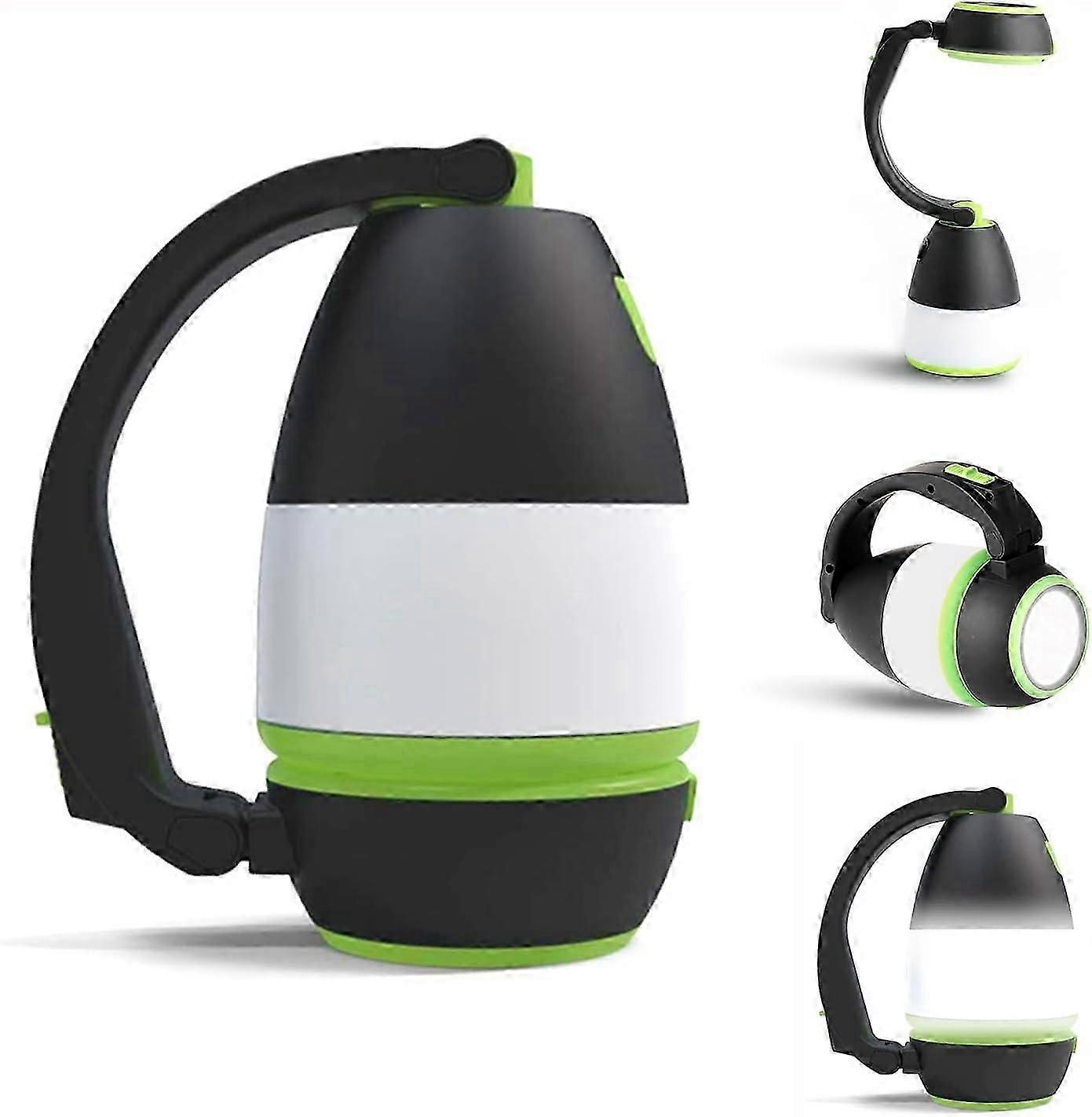 Camping Lights Rechargeable, Multifunctional 3 in 1 Combo LED Camping Lantern Battery Operated, Torch Light USB High Power