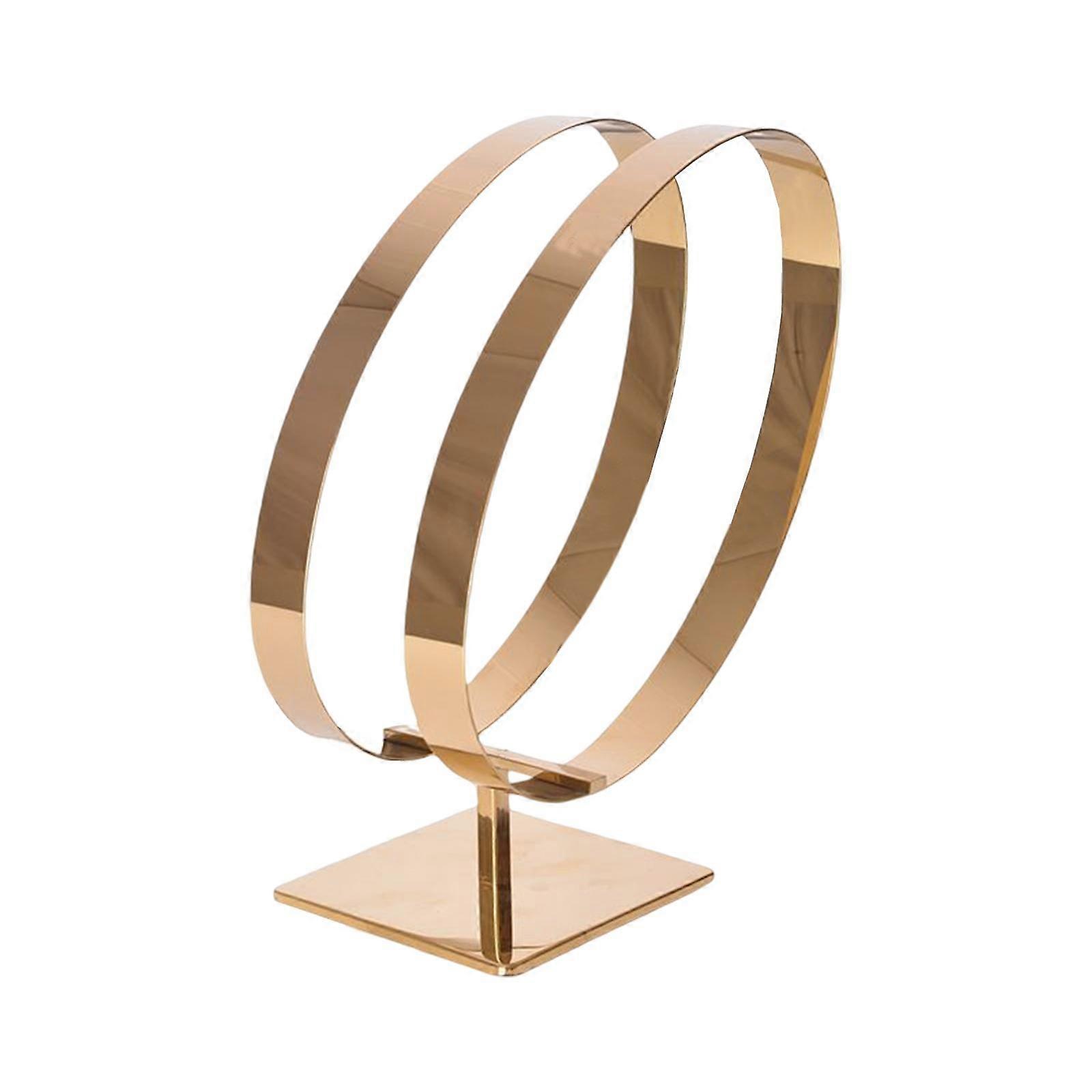 Durable Belt Display Stands Double Loop Display Shelf Storage Bracket for Store