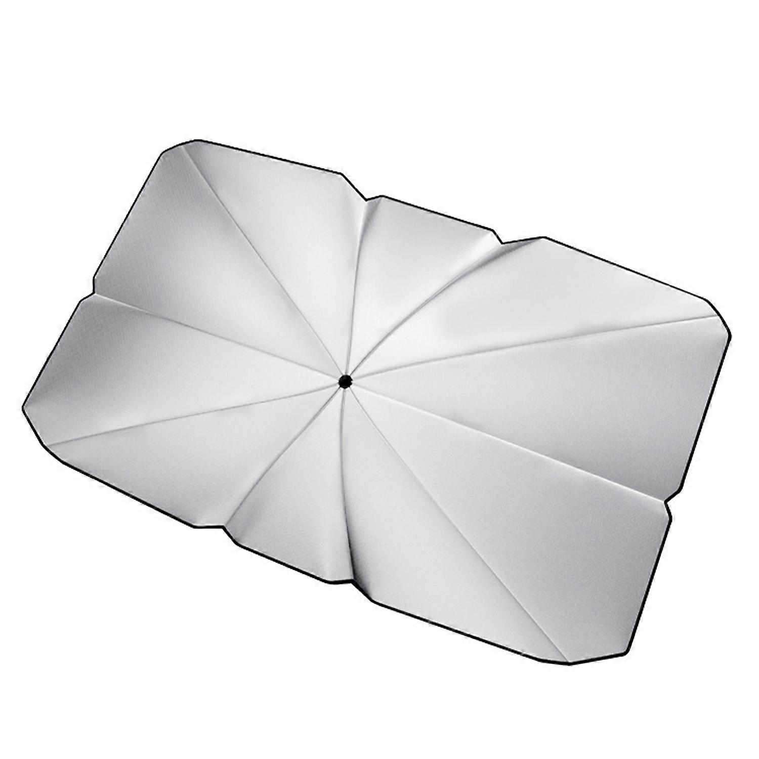 Car Windshield Sunshade Umbrella UV Block Heat Insulation Angle Free Adjustment Foldable Window Sun