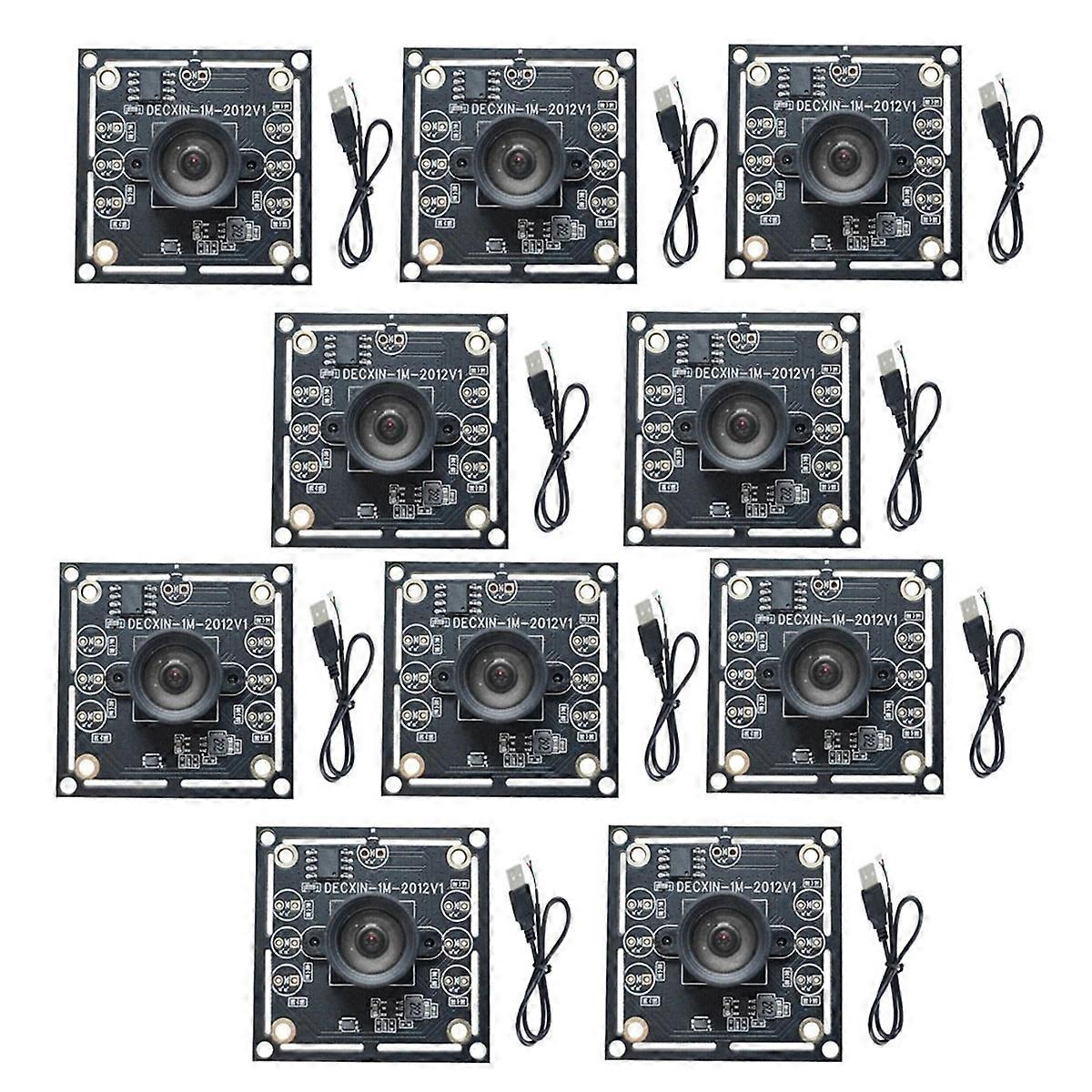 10PCS 100 Degree Camera Module 1MP OV9732 1280x720 30fps USB Camera