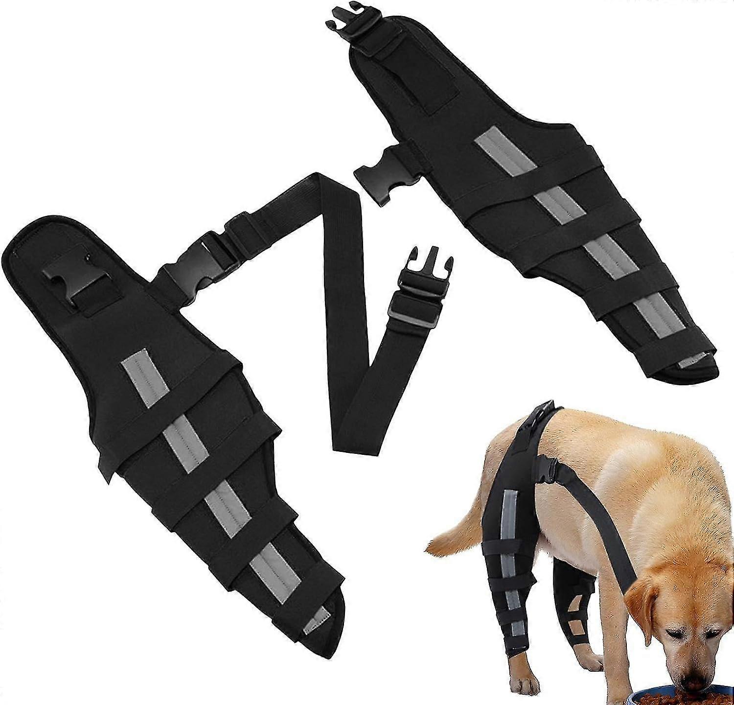 Genunchier pentru câini Suport pentru îngrijirea articulației șoldului pentru câini Brace scurt pentru piciorul din spate scurt pentru câine rupt ACL Canine Genunchi Înveliș pentru Philipa Cadou de înaltă calitate