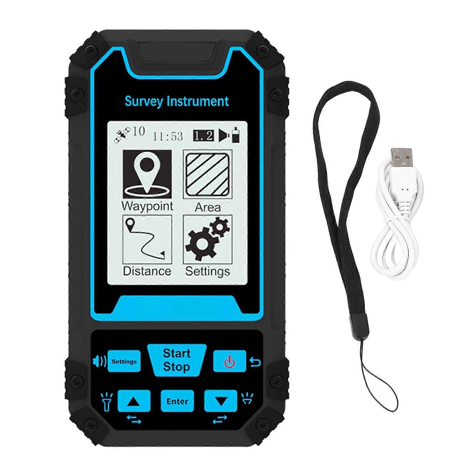Mini-mètre portable de surface, outil de mesure de surface GNSS, écran de 2,4 pouces, S8