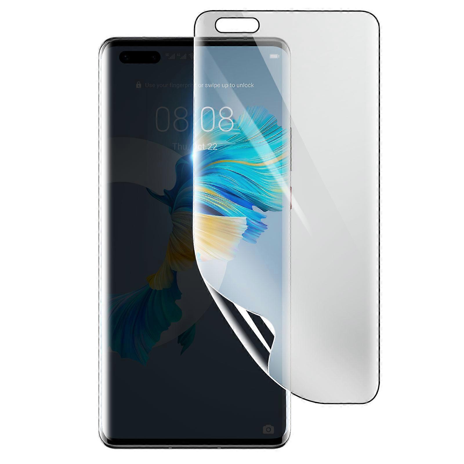 Shockproof Hydrogel Screen Protector for Huawei Mate 40 Pro Plus, Transparent