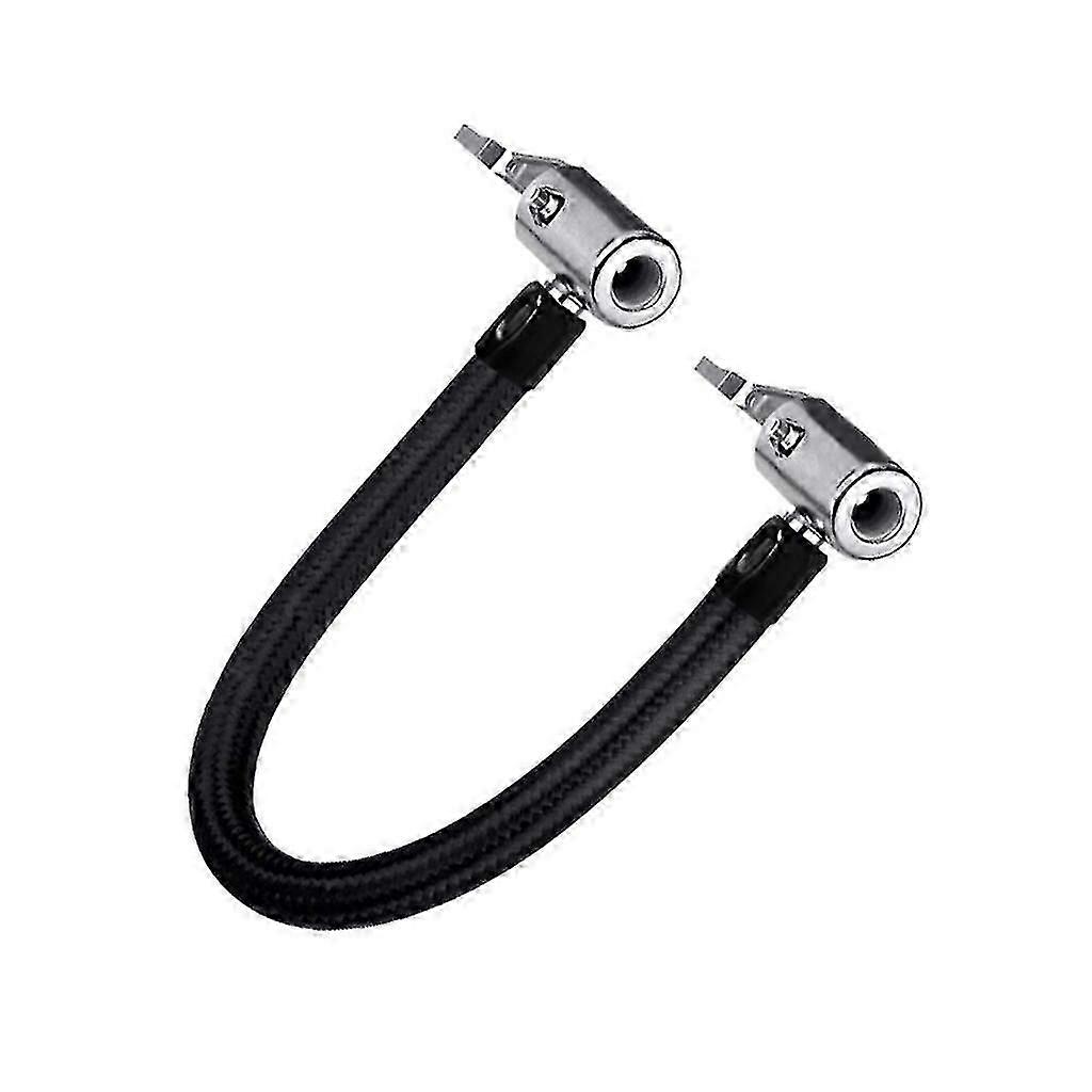 Car Tire Inflator Hose Inflatable Air Pump Extension Tube Adapter Twist Type