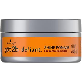 Got2b Defiant Shine Pomade, 2 Oz
