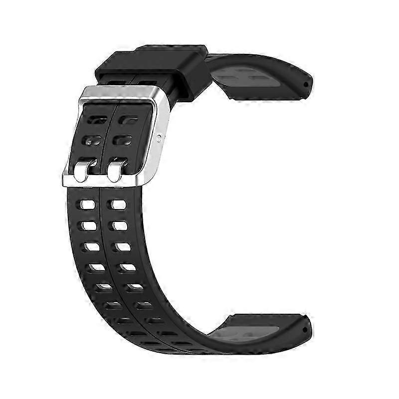 Pulseira de relógio ajustável de silicone à prova de suor para substituição para Polar V800