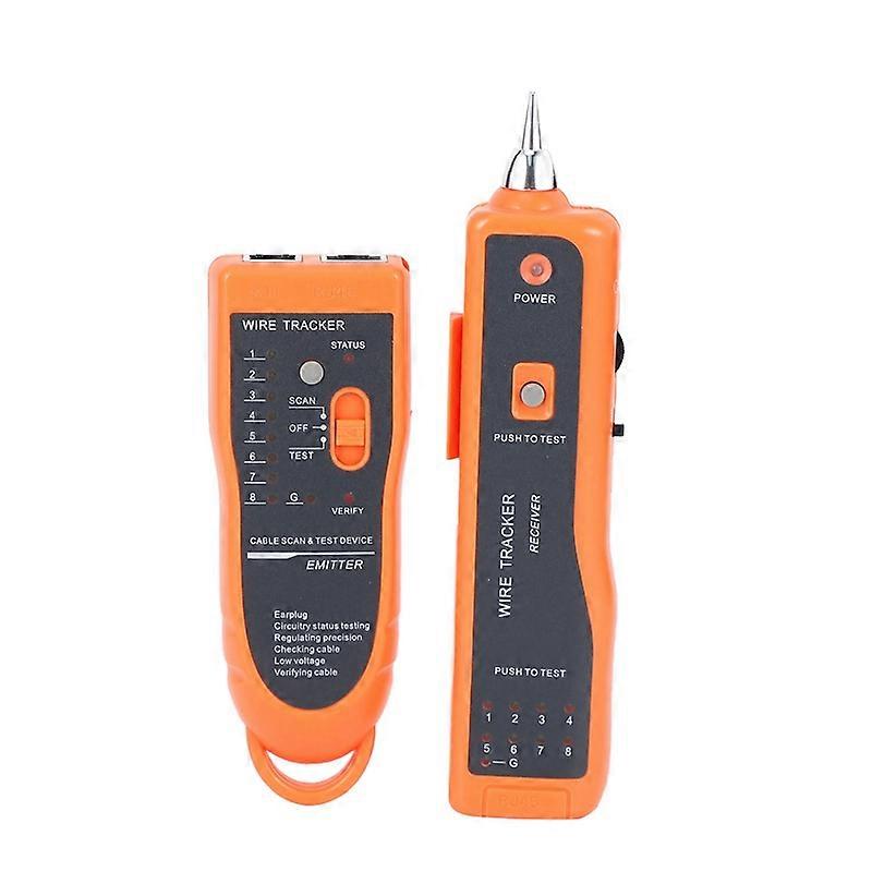 Utp Stp Cat5 Cat6 Rj45 Lan Network Cable Tester Line Finder Rj11 Telephone Wire Tracer Diagn
