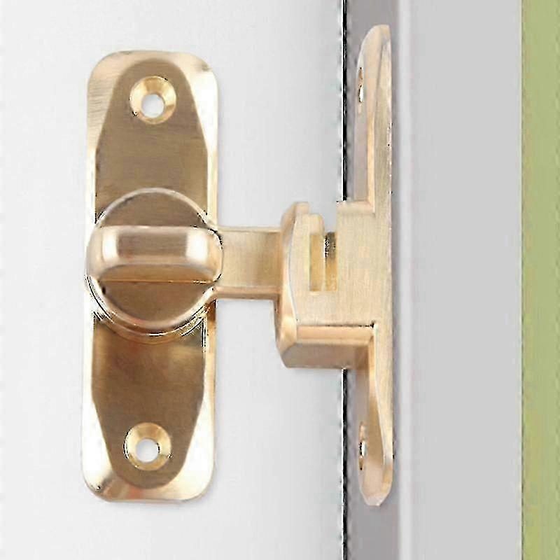 Sliding Door Lock with Right Angle Buckle - Secure Barn Door Latch Mechanism