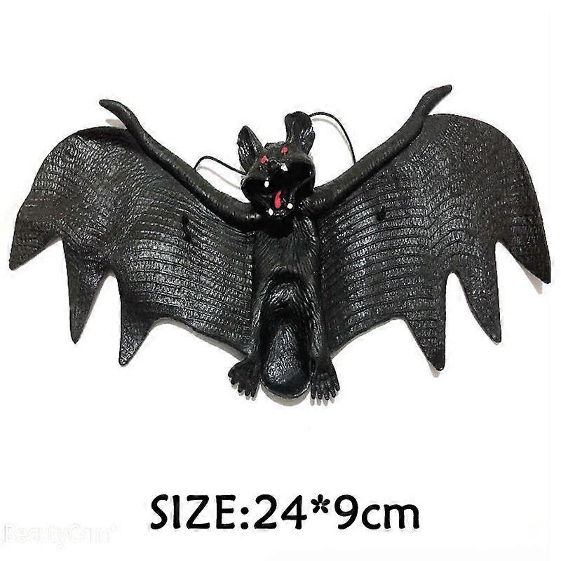Veselá halloweenská výzdoba 2023 Terror Děsivá velká gumová simulace Netopýr 5 stylů Haloween Realistický netopýří bar KTV Decor