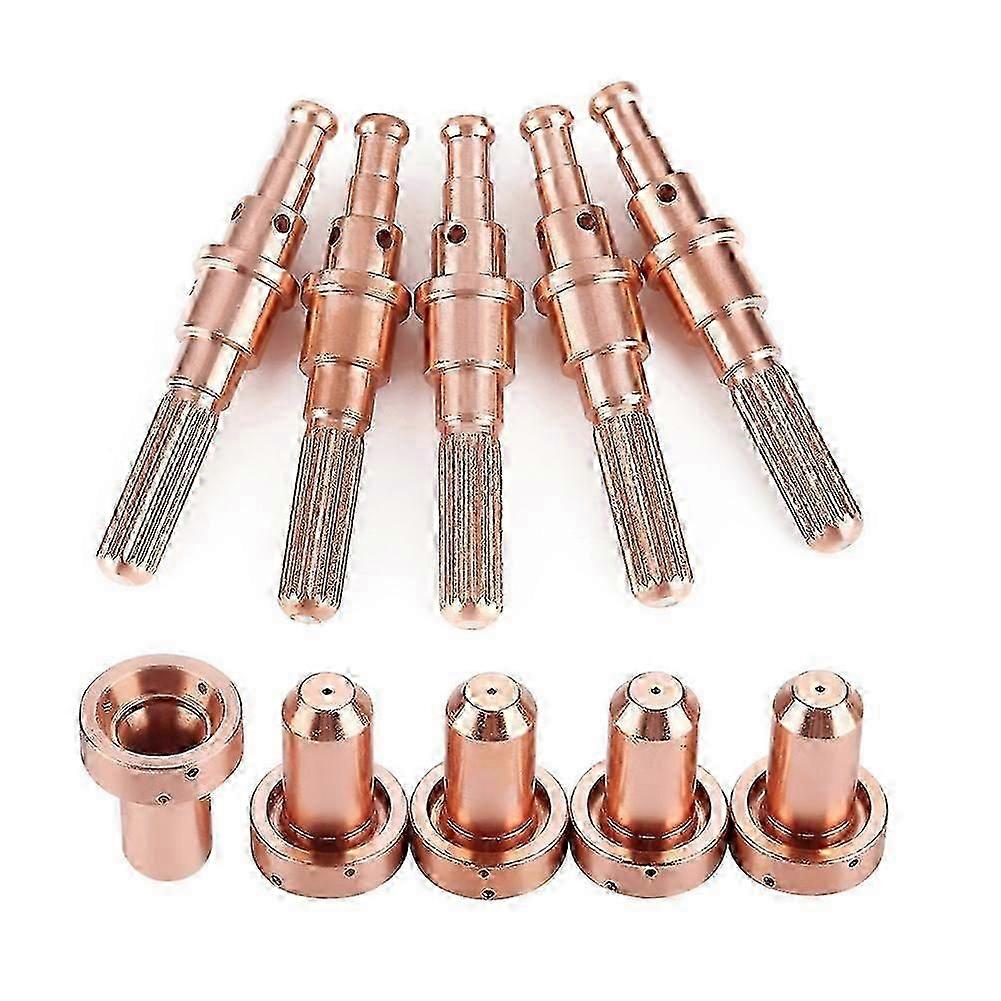 5pcs 9-8215 Electrode 5 pcs 9-8210 Nozzle Tips for Thermal Dynamics SL60/100 Plasma Torch