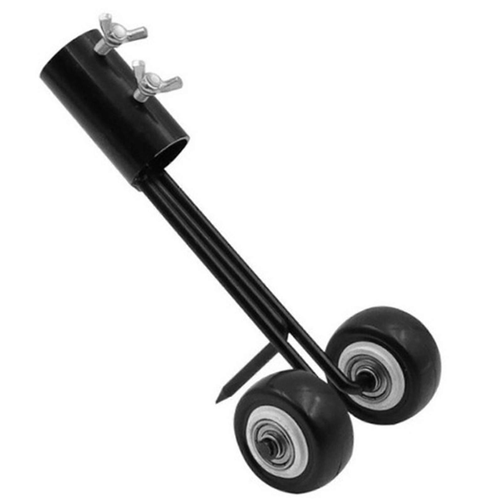 Garden Crevice Weeding Roller with Hook High Effective Weeds Trimming Tool for Backyard Lawn