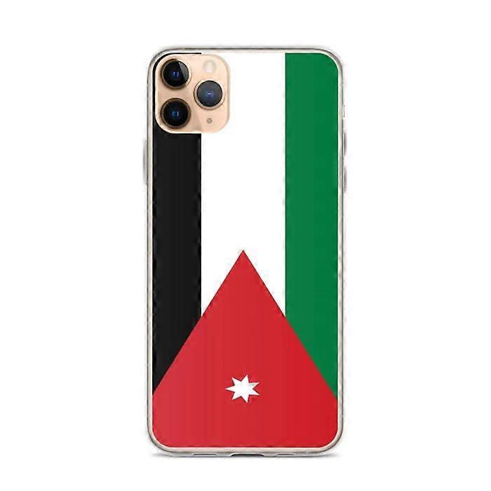 iPhone Case - Jordan Flag - iPhone 11 Pro Max - Flexible - Multicolored - Vertical