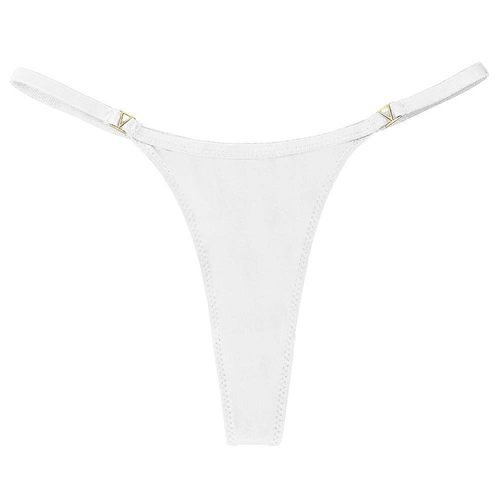 sexig låg midja bomull stringtrosor för kvinnor bekväma g-string trosor kvinnliga underkläder underkläder