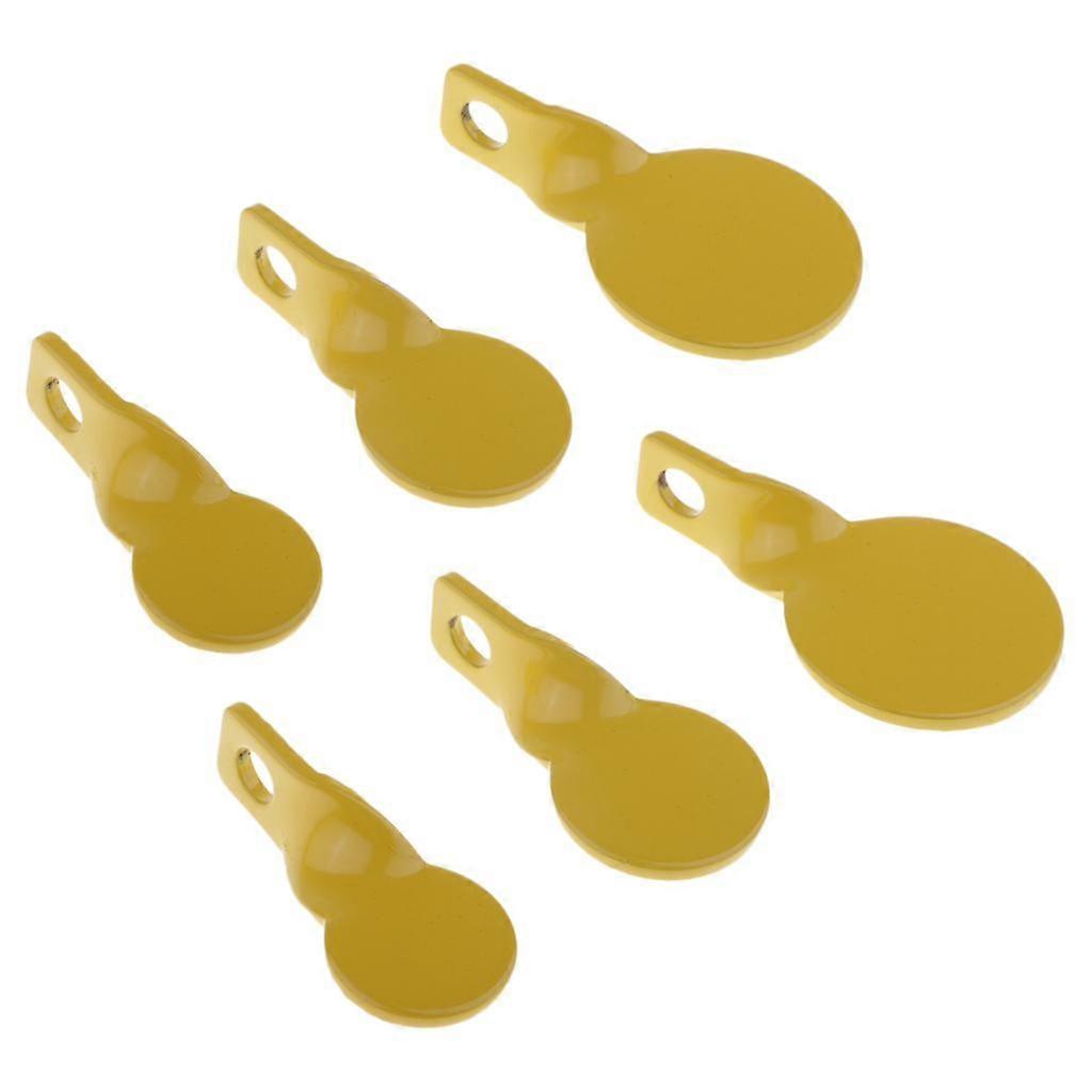 6pcs Heavy Duty Metal Target Shooting Target 2.5/3/4cm for Shooting Practice