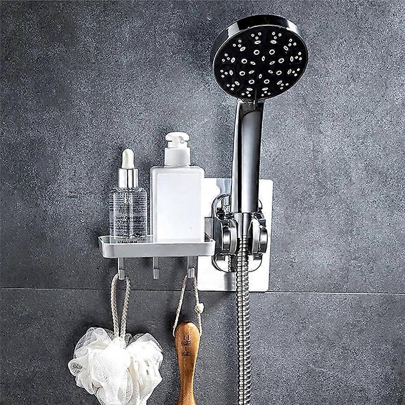 Shower Head Holder ABS Shower Holder No Drilling Adjustable Bracket