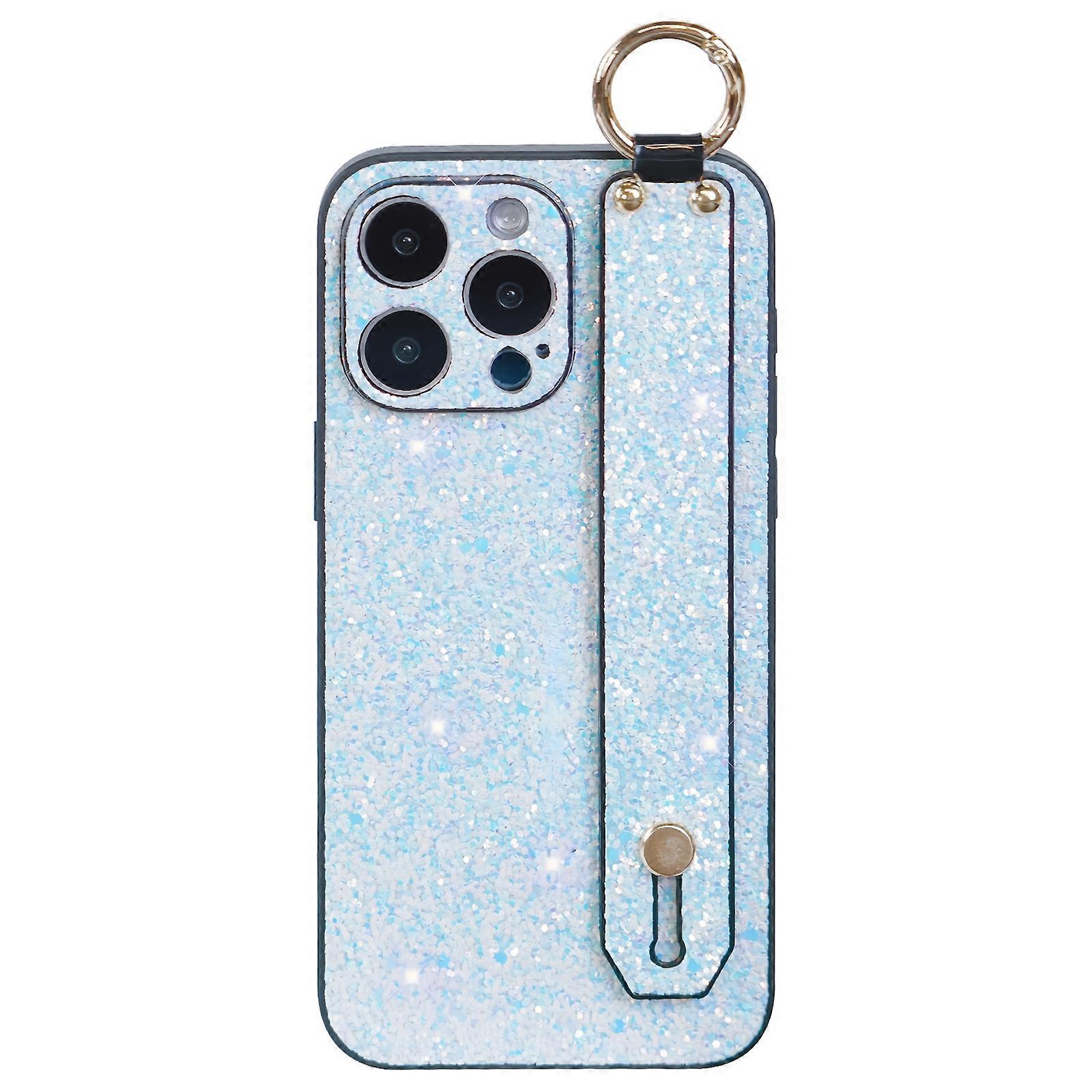 Flash Diamond Wristband Holder Phone Case