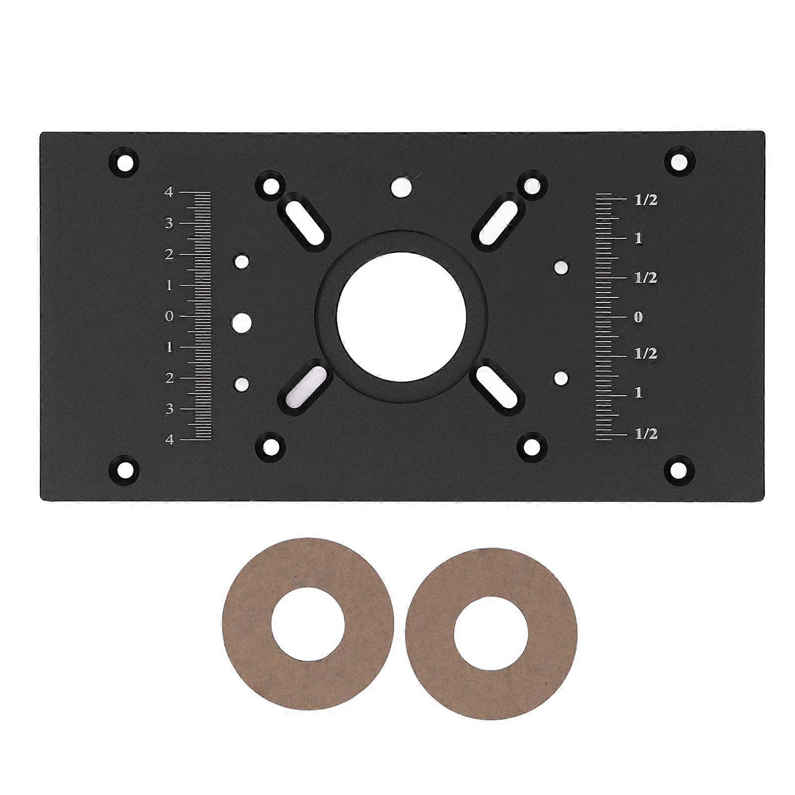 2025 Latest Model  Router Table Insert Plate Aluminum Alloy Lift System Base