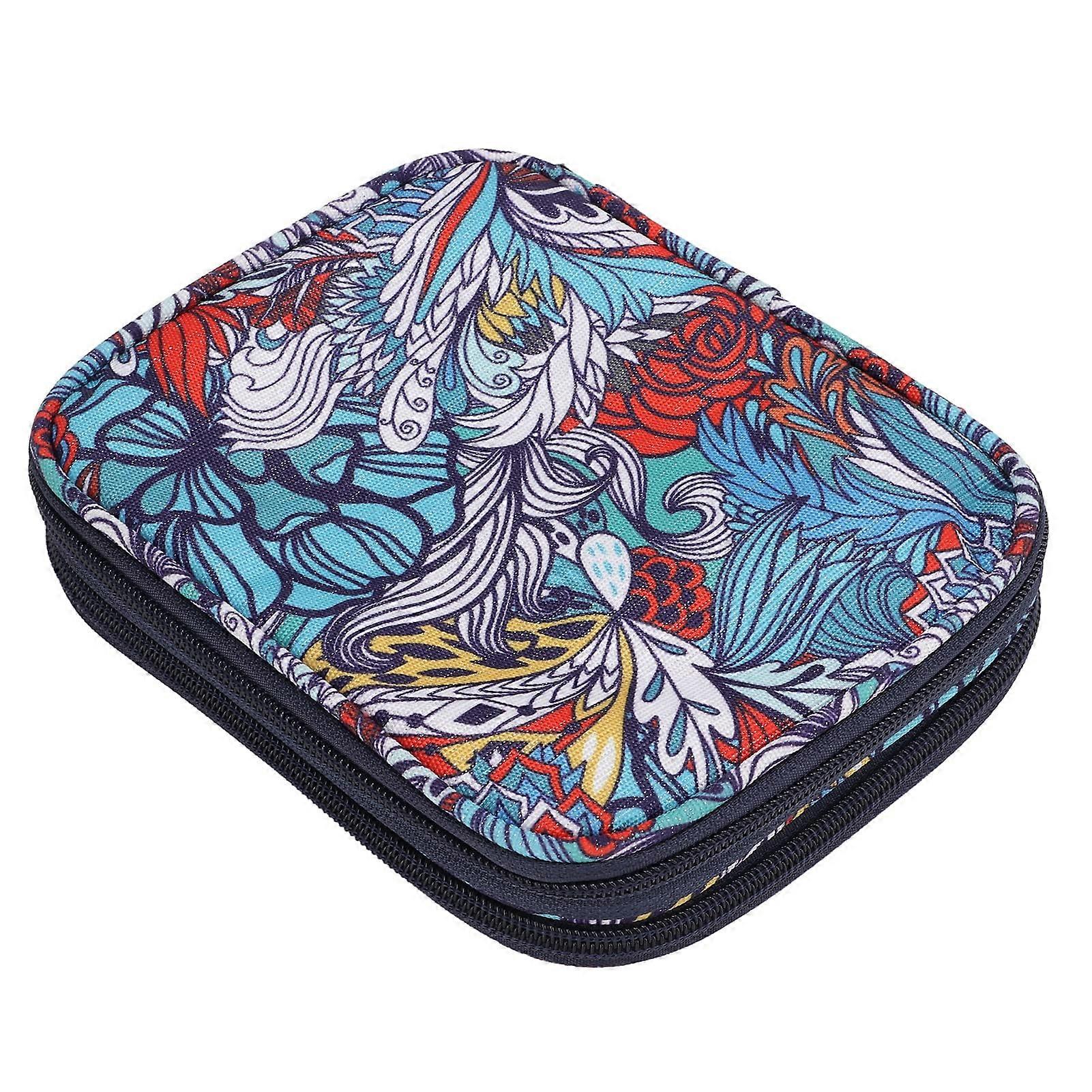 Bright Color Ethnic Style Knitting Needle Case for DIY Craft