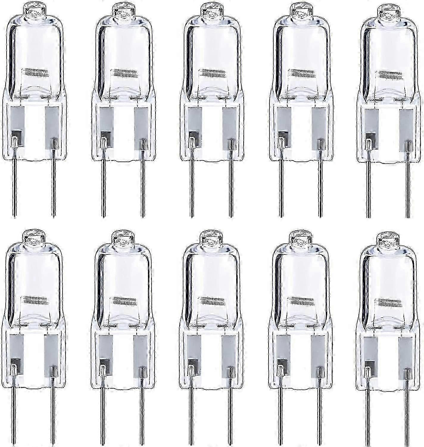 G6.35ハロゲン電球12V 35Wウォームホワイト2700K 10個シャンデリアとトラックライト用