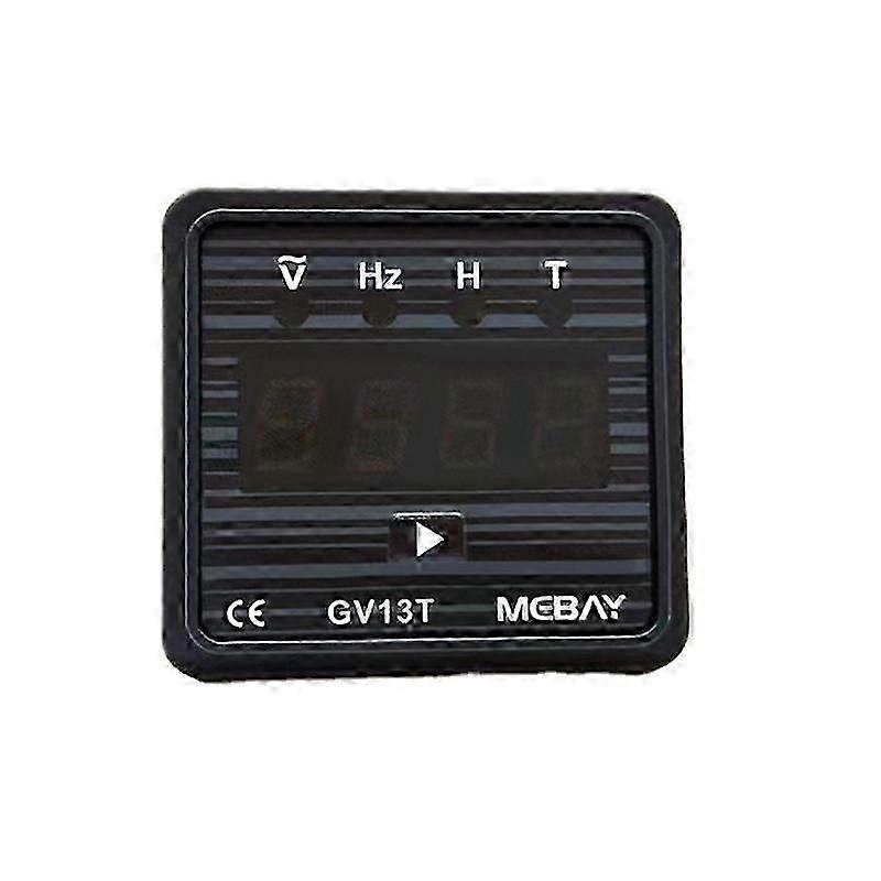 MEBAY GV13T AC220V GV13T-220V Generator Digital Voltmeter Frequency Test Hour Meter Digital Display