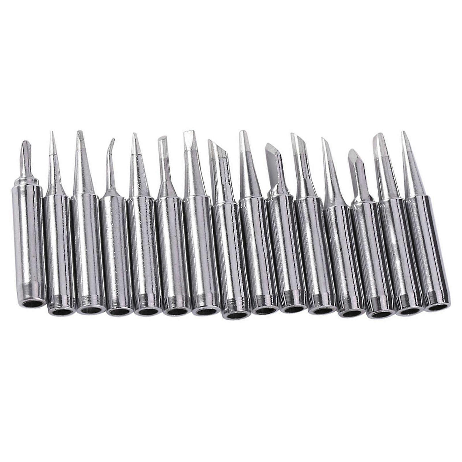 High quality  15pcs lead-free soldering iron tip set (model see sample purchase