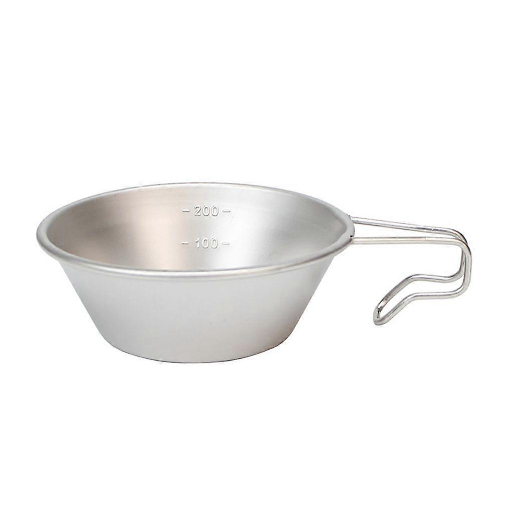 Folding Camping Bowl Stackable Hangable Soup Bowl Outdoor Picnics Tableware