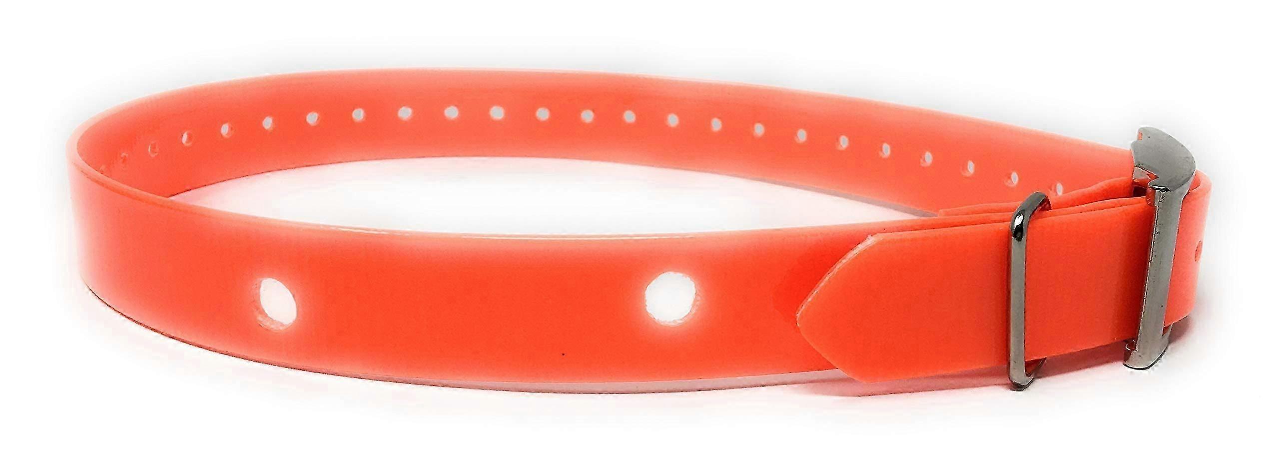 Replacement Collar Strap Compatible with Astro DC40 Dog Training Collar, Neon Orange