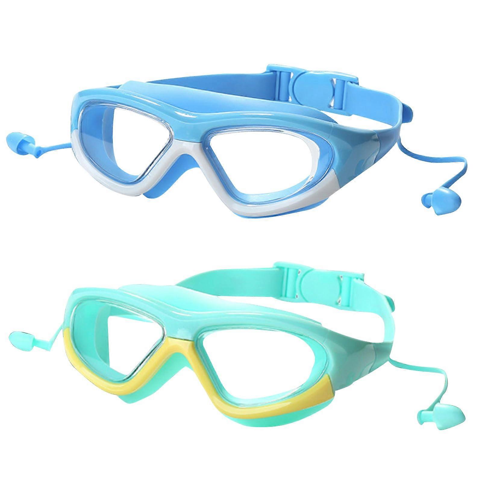 2 pieces swimming goggles for children 315, polarized, UV protection, antifog