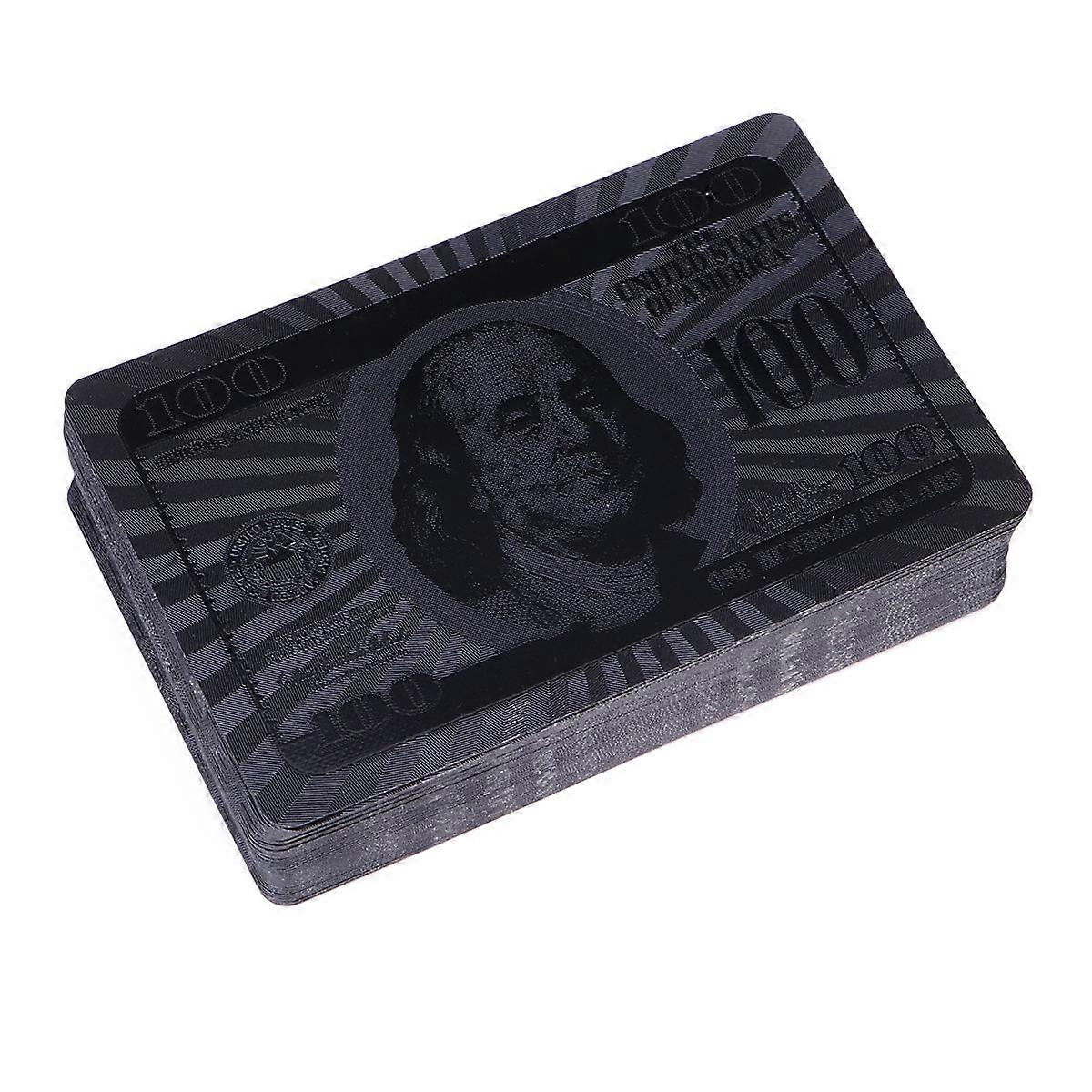 Game Accessories Solid Black Color Creative Pattern Table Board Game for Adults Party Use Home 1Set