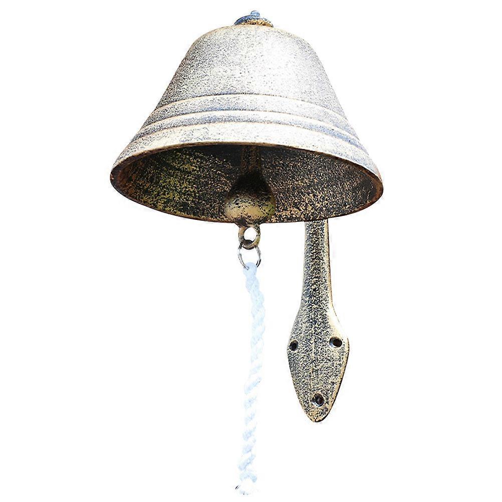 Retro Door Bell Pendant Metal Bell With Rugged Vintage Style For Homeowners Business Owners Schools 1Set
