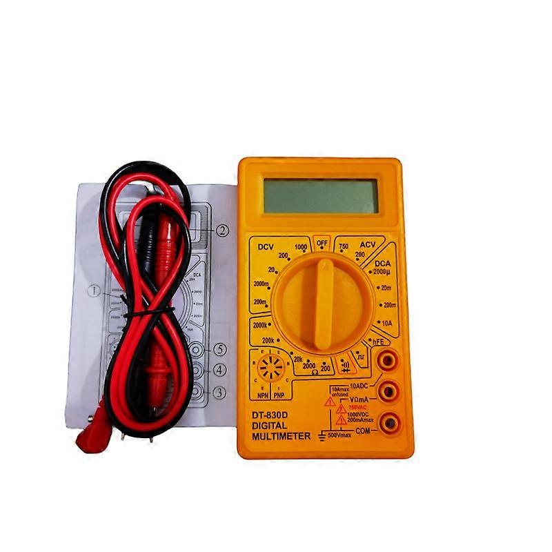 Digital LCD Multimeter Electrical Meter AC/DC Voltmeter Current OHM Multi Tester