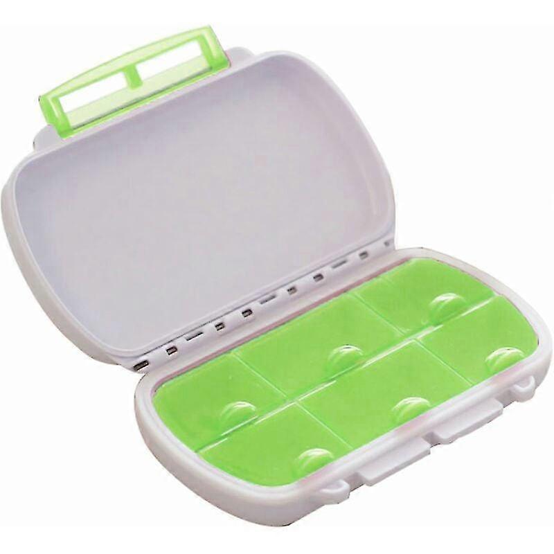 Pill Box, Moisture Proof Green