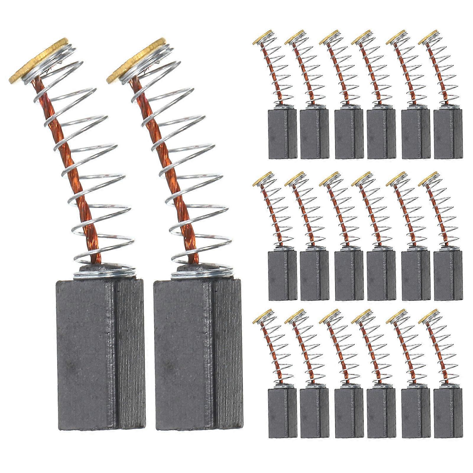 20pcs Replacement Carbon Brushes for Electric Motors and Grinding Machines – Easy Installation, Enhanced Safety, Optimized Performance, Extended