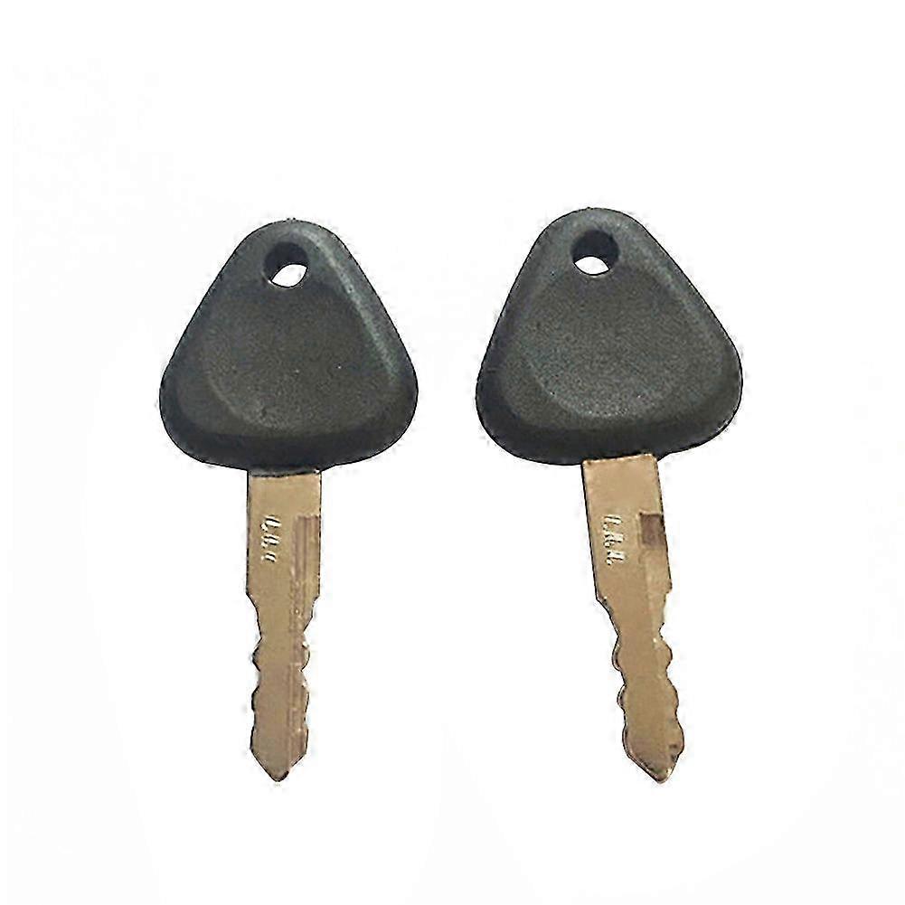 2Pcs Portable Heavy Equipment Accessory for Volvo Excavator Models 777 Key JIKAIX Edition 0621