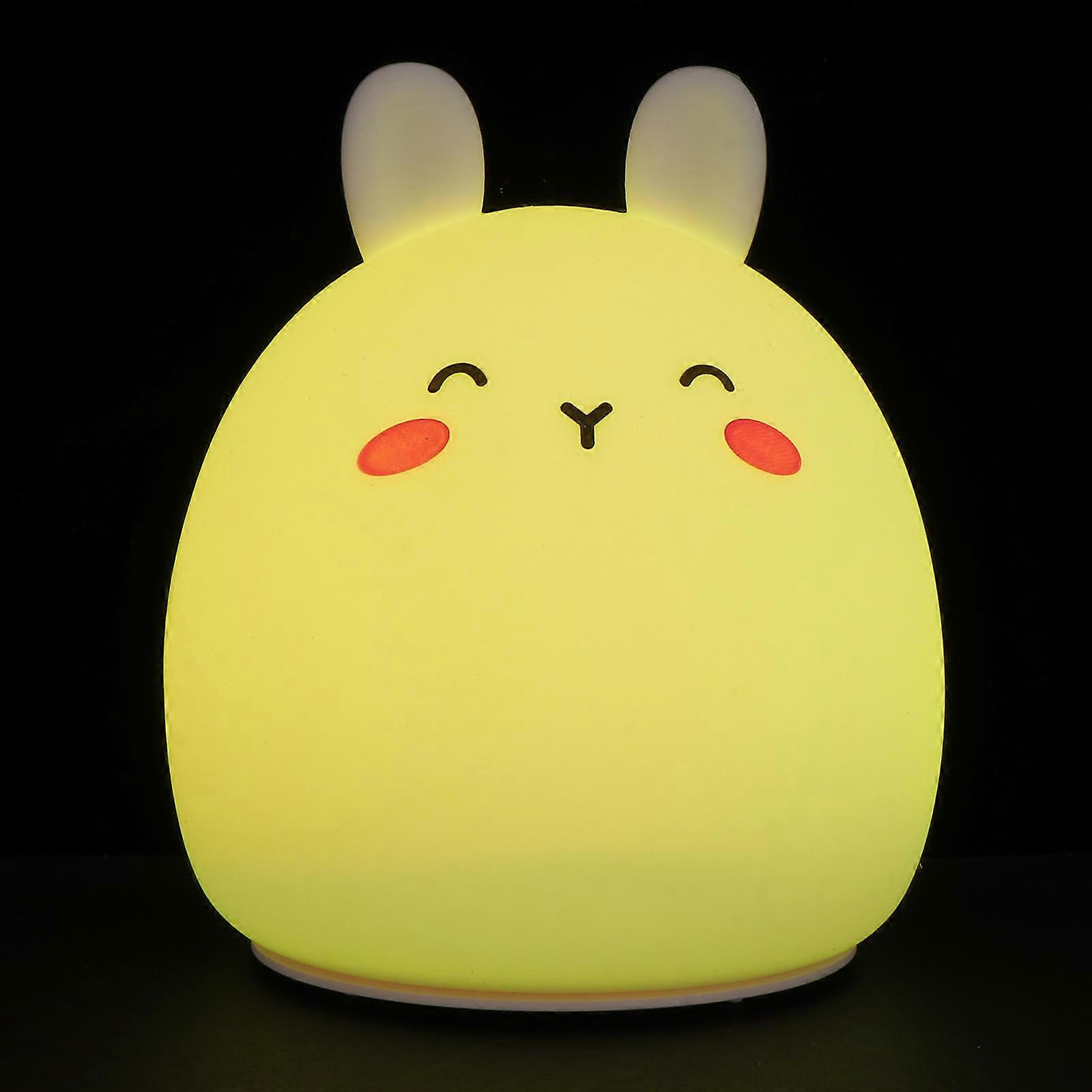 Cute Lamp For Desk Adorable Table Lamp Silicone ABS USB Charging 1Set