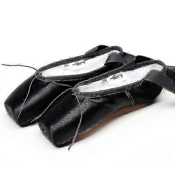 أحذية رقص الباليه أحذية الرقص المهنية مع شرائط الأحذية