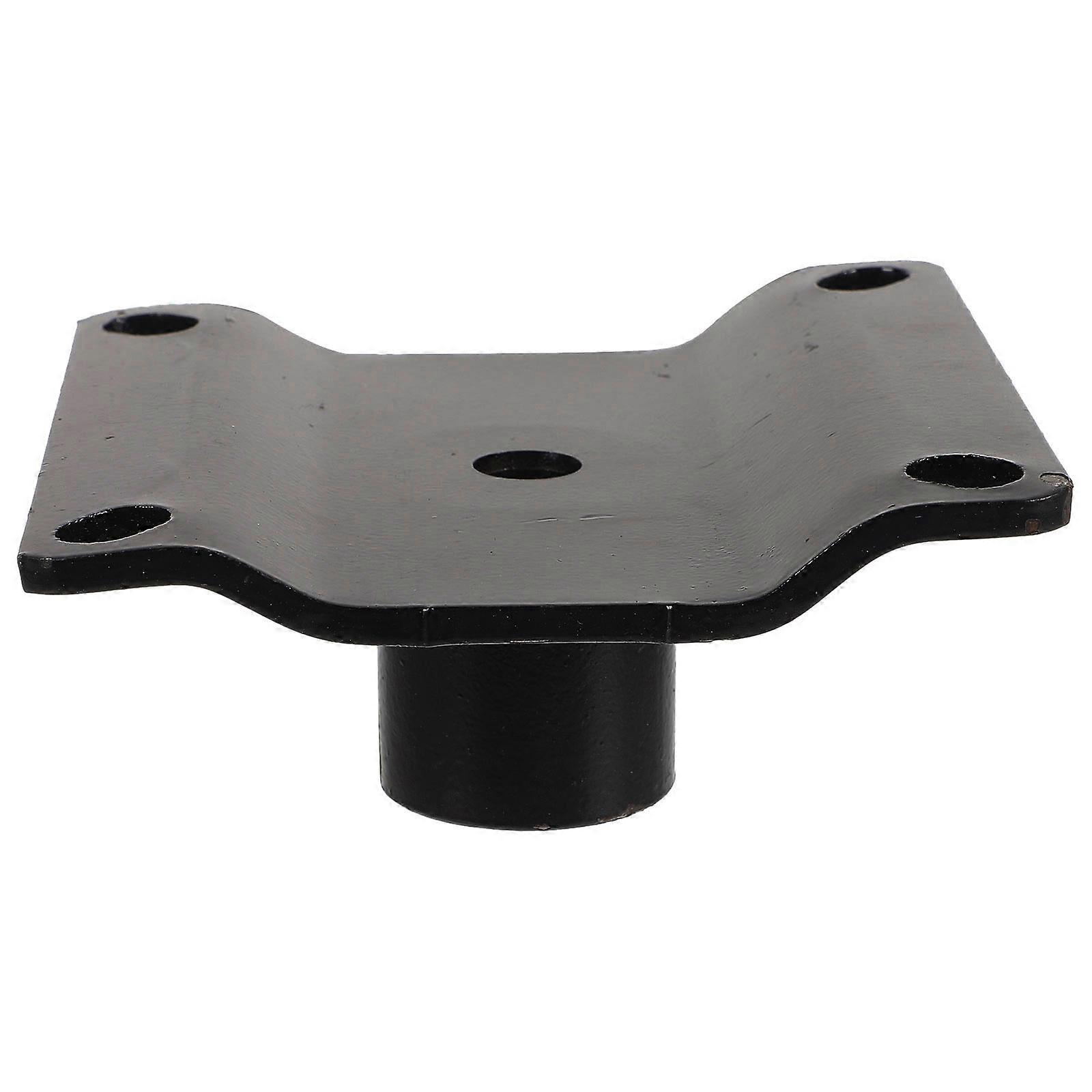 Barber Chair Connector Salon Chair Chassie Enhances Comfort Metal Square Base 1Pack